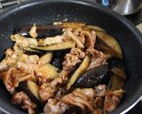大きめナスと豚バラでマーボ作り方8写真