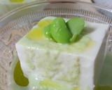 枝豆と豆乳のとろ～りスープで頂く冷奴作り方4写真