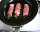 簡単！　お弁当にも　アスパラの　肉巻き！作り方5写真