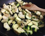 ズッキーニと海老のトマトカレー作り方5写真