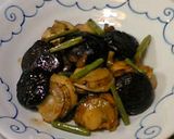 椎茸と帆立のオイスターソース煮作り方6写真