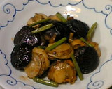 椎茸と帆立のオイスターソース煮作り方6写真