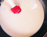 ホワイトソースで煮込みハンバーグ作り方3写真