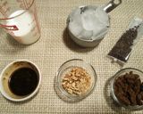 チョコレート クランチ フラペチーノ作り方1写真
