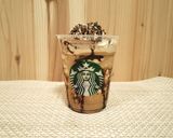 チョコレート クランチ フラペチーノ作り方4写真