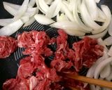 焼肉のタレが洋風に⁉︎豚肉玉ネギ卵炒め♡作り方6写真