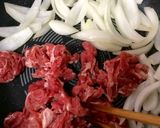 焼肉のタレが洋風に⁉︎豚肉玉ネギ卵炒め♡作り方6写真
