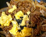 焼肉のタレが洋風に⁉︎豚肉玉ネギ卵炒め♡作り方8写真