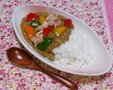 シーチキン＆野菜たっぷりココナッツカレー作り方10写真