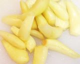 おつまみに最高♪豚肉と塩らっきょう炒め作り方1写真