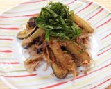 ご飯がススム★なすのバター醤油おかか炒め作り方8写真