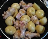 新じゃがと鶏肉の煮込み作り方3写真