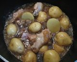 新じゃがと鶏肉の煮込み作り方4写真