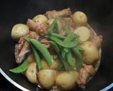 新じゃがと鶏肉の煮込み作り方6写真