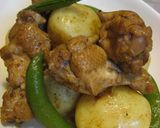 新じゃがと鶏肉の煮込み作り方7写真