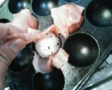 チビ夏の弁当*豚肉巻きおにぎり作り方2写真