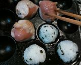 チビ夏の弁当*豚肉巻きおにぎり作り方4写真