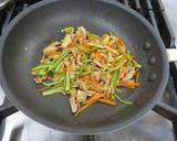 キムチチャーハン【学校給食】作り方1写真