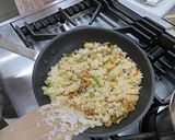 キムチチャーハン【学校給食】作り方4写真