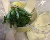 ミキサー１分☆大根の皮と葉の冷たいスープ作り方1写真