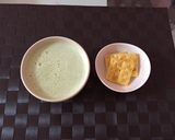 ミキサー１分☆大根の皮と葉の冷たいスープ作り方2写真