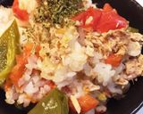 ☆トマトとピーマン！夏野菜炊き込みご飯☆作り方6写真