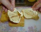 油揚げの春巻き【学校給食】作り方1写真