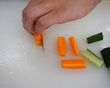 野菜のピクルス【学校給食】作り方1写真