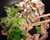 豚肉とセロリのさっぱりレモンソース炒め♪作り方5写真