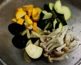 夏野菜とシーチキンのエスニックカレー作り方2写真