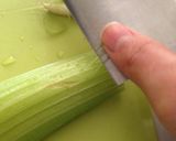 豚肉とセロリのさっぱりレモンソース炒め♪作り方2写真