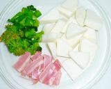 カブとスティックセニョールのスープ作り方2写真