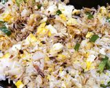ベイクパンdeじゃこ炒飯 石焼風作り方7写真