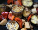 カラフル夏野菜と厚揚げのマーボー作り方4写真