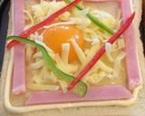 卵ピザトースト作り方4写真