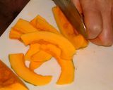 離乳食５～６か月頃　かぼちゃのペースト作り方1写真