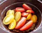 レンジで簡単！麻婆トマト作り方4写真