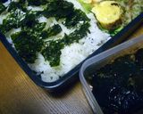 毎日のお弁当☆　のり弁作り方4写真