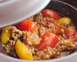 レンジで簡単！麻婆トマト作り方5写真