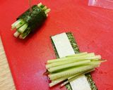 おつまみに☆胡瓜の海苔チーズ巻き作り方2写真