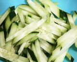 【簡単】きゅうり×にんじんナムル風作り方2写真