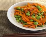 枝豆とにんじんのナムル作り方4写真