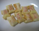 餃子の皮でタルタルちくわミニ春巻き作り方4写真