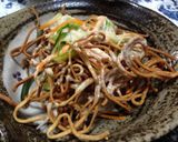 パリパリ ♪ 揚げ蕎麦サラダ作り方5写真