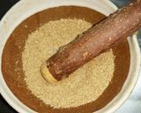 揚げなすのごま味噌あえ作り方2写真