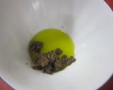 チョイおつまみ♫アンチョビキャベツ焼き作り方5写真