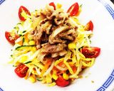肉盛り冷し中華作り方16写真