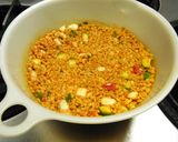 夏に最高☆ツナカレーブルグルサラダ作り方4写真