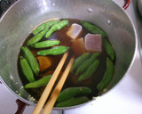簡単！　和食　ししとうと　マグロの煮物！作り方4写真
