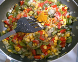 炊飯器で　簡単　コクあり！　カレーピラフ作り方5写真
